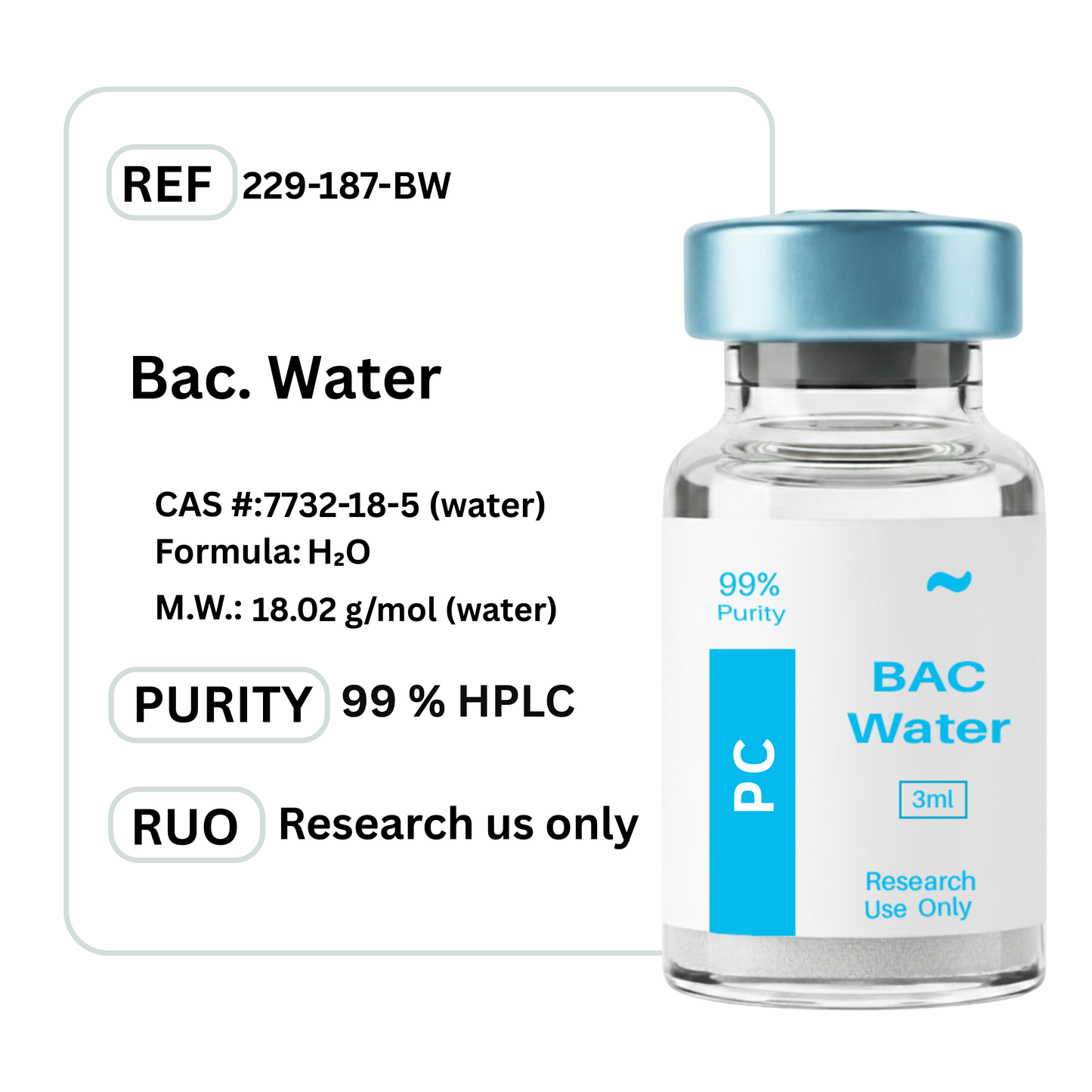 BAC Bacteriostatic Water